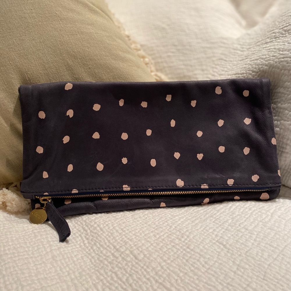 Clare Vivier folder over clutch